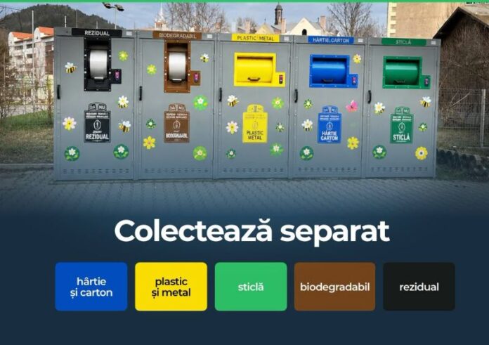 romániai hulladékgyűjtő szigetek; Romanian waste collection islands