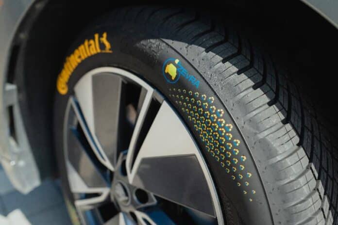 Continental újrahasznosított alapanyag; Continental recycled materials